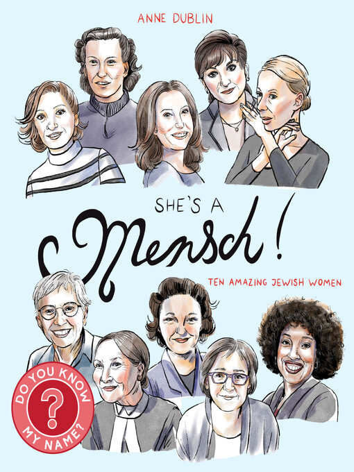 Title details for She's a Mensch! by Anne Dublin - Available